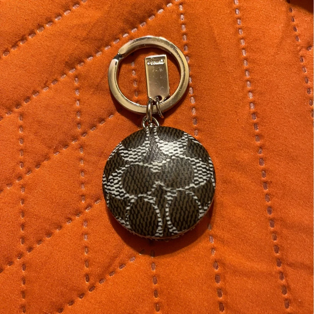 Coach Round Light Keychain - Picture 2 of 3